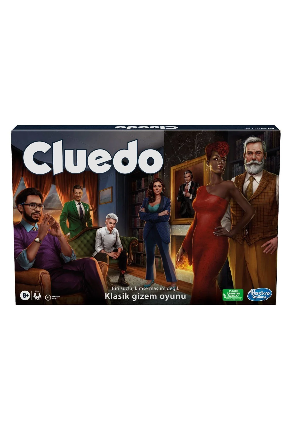 اسباب بازی های آموزشی F6420 CLUEDO 8 ساله Hasbro
