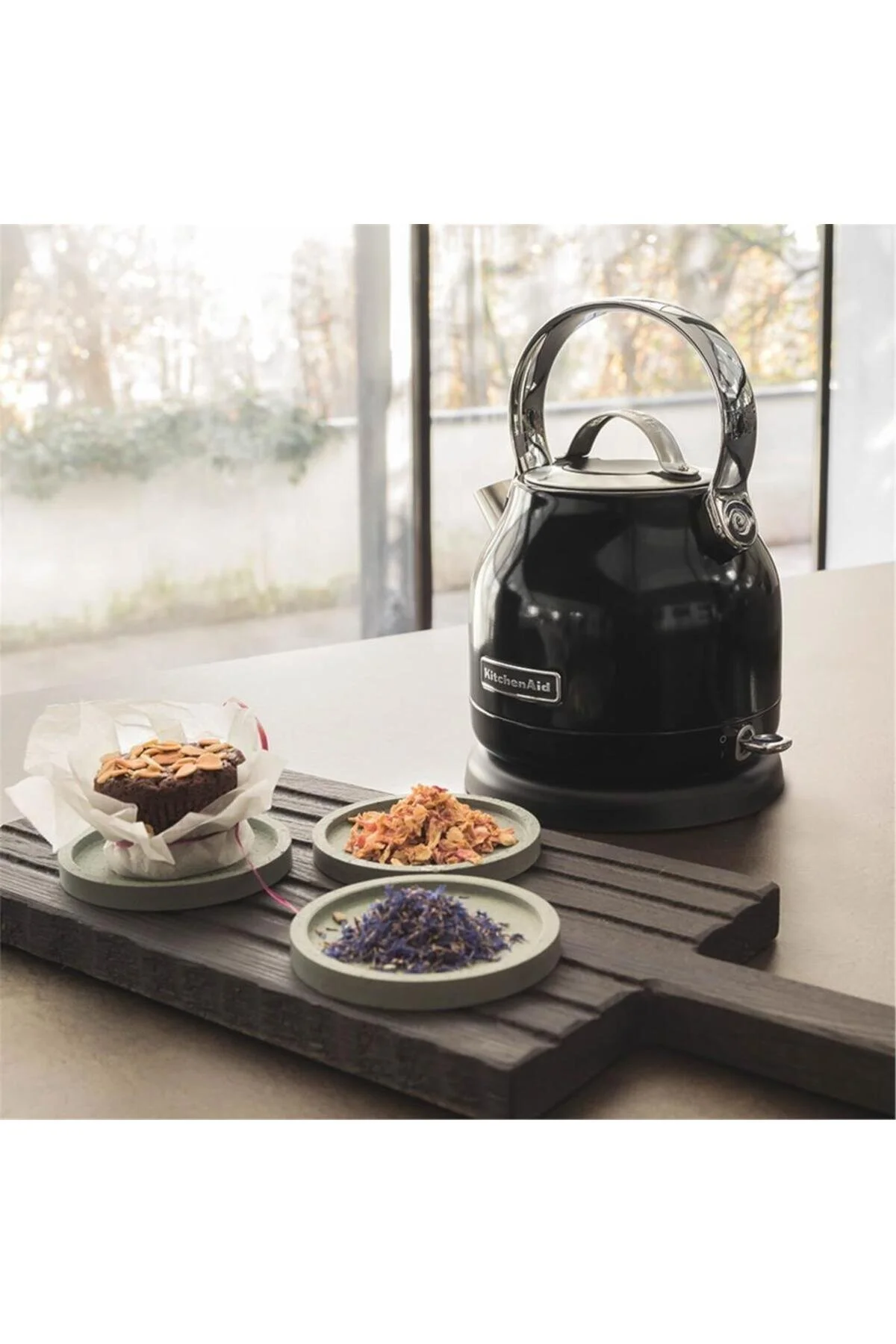 کتری برقی و گرم کن آب سیاه کلاسیک 125L 5Kek1222 Onyx مشکی Eob Kitchenaid