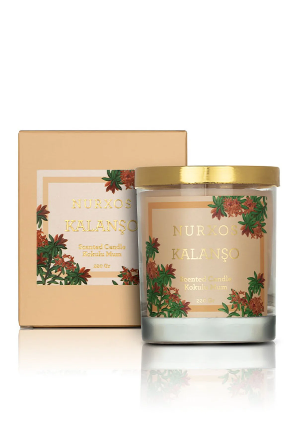 شمع و چراغ 9658 معطر 220 GR WOODY SPICY نورکسوس nurxos
