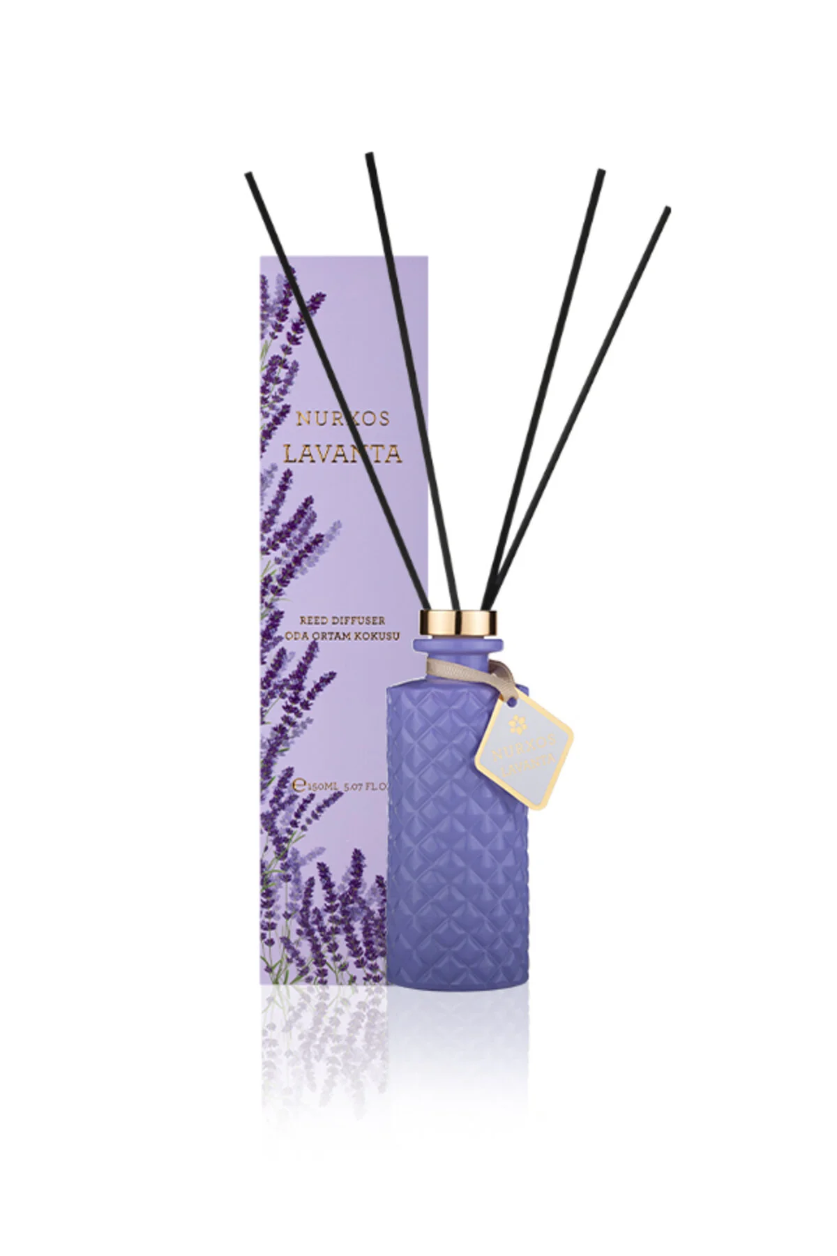 خوشبوکننده اتاق 9912 LAVANTA DIFFUSER 150 میلی لیتر بوی آرامش و طراوت نورکسوس nurxos