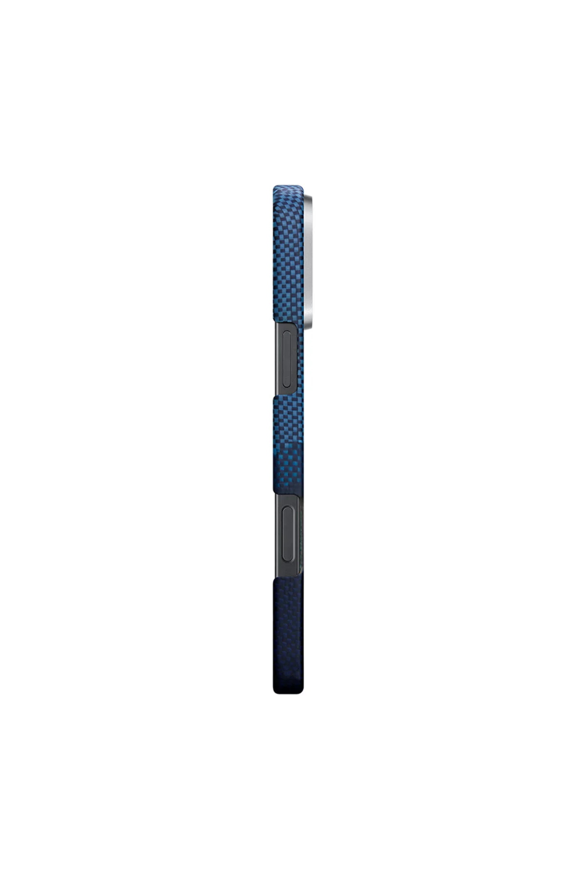 کاور و قاب IPHONE 16 PRO MAX MAGSAFE سازگار با سری PITAKA STARPEAK فیبر کربنی LUMINTEX فسفرسنت آبی دریایی PITAKA