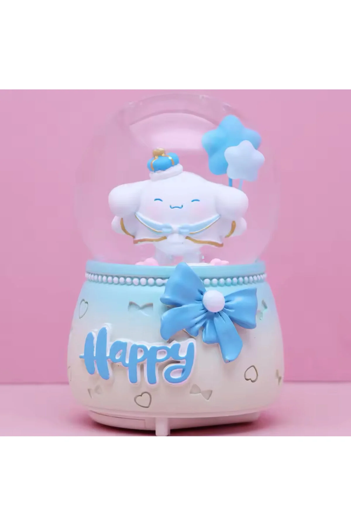 گوی برفی انیمه کرومی LIGHTED MUSICAL SPRAYED LARGE SIZE SNOW GLOBE از ترکیه Happystore