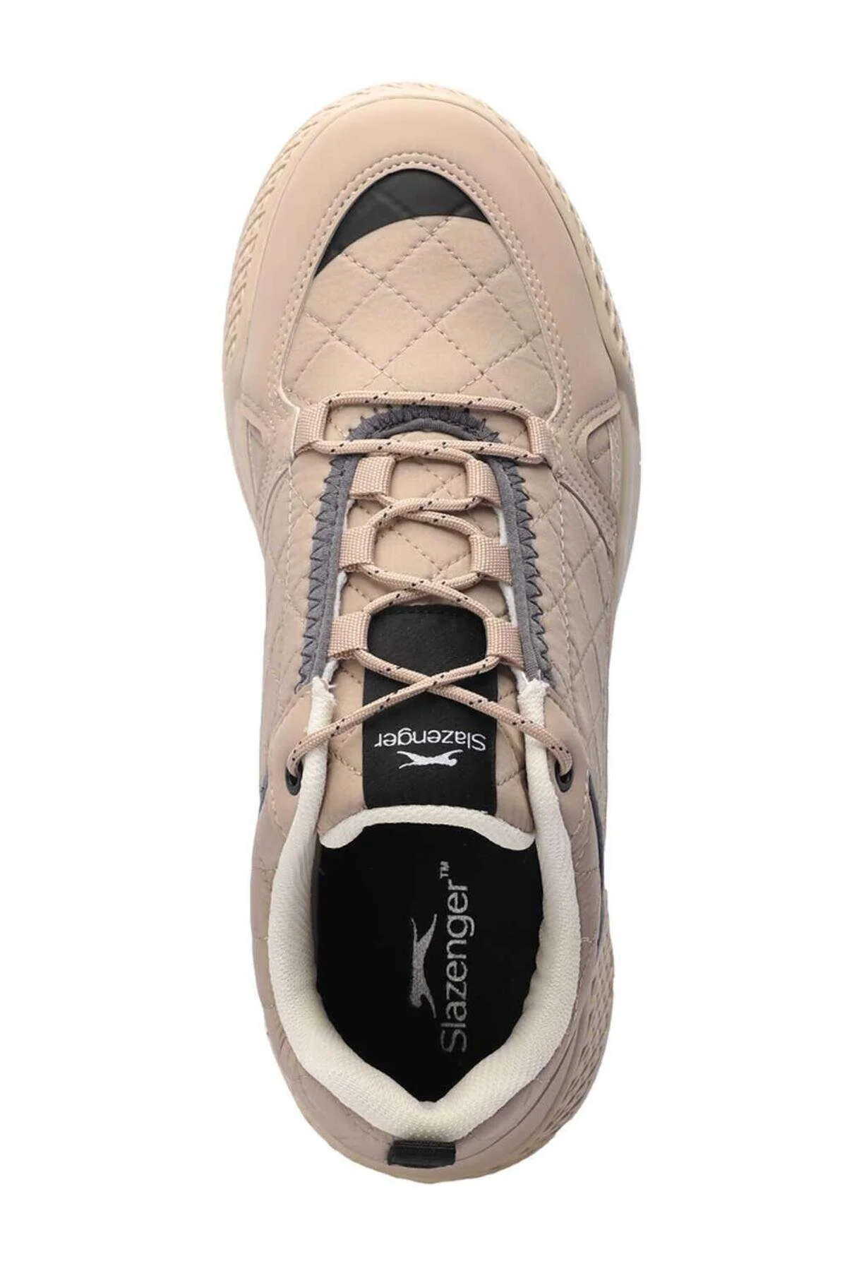 کفش مردانه ورزشی بژ سیاه اسلازنگر Slazenger