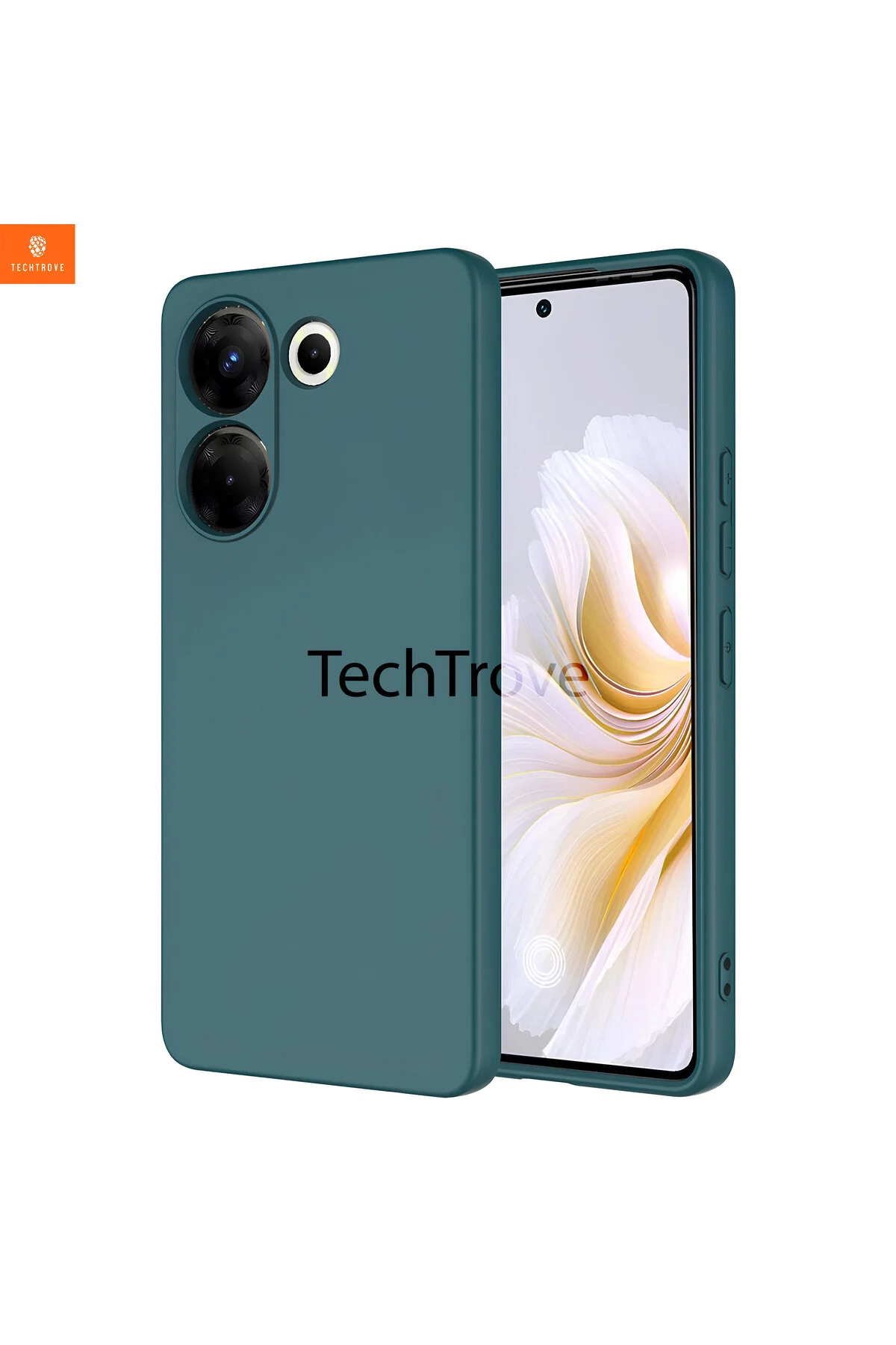 کاور و قاب 4G TECNO CAMON 20 PRO در داخل دوربین مخملی جیر محافظ پوشش سیلیکونی رنگارنگ TechTrove