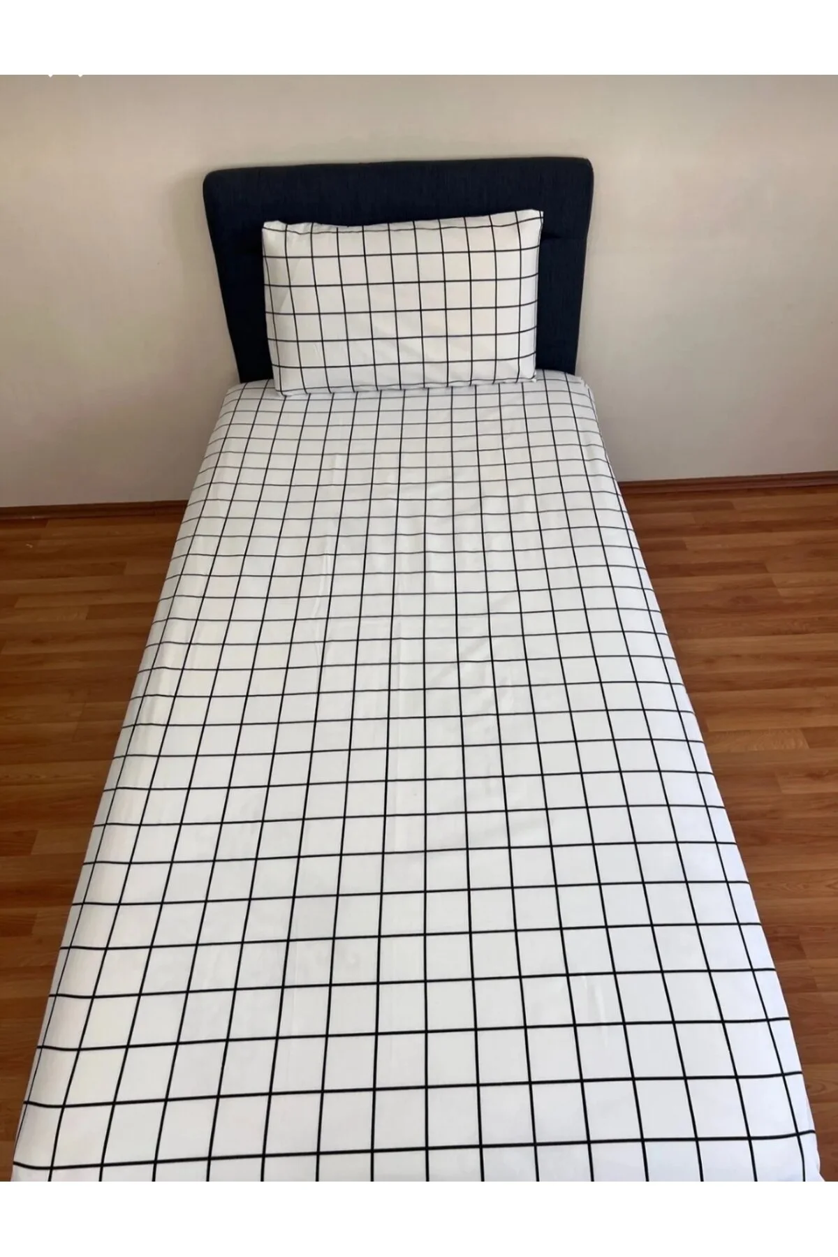 ست ملحفه یک نفره مجموعه لاستیکی تک لاستیک رنگ KARELI Gasel Home