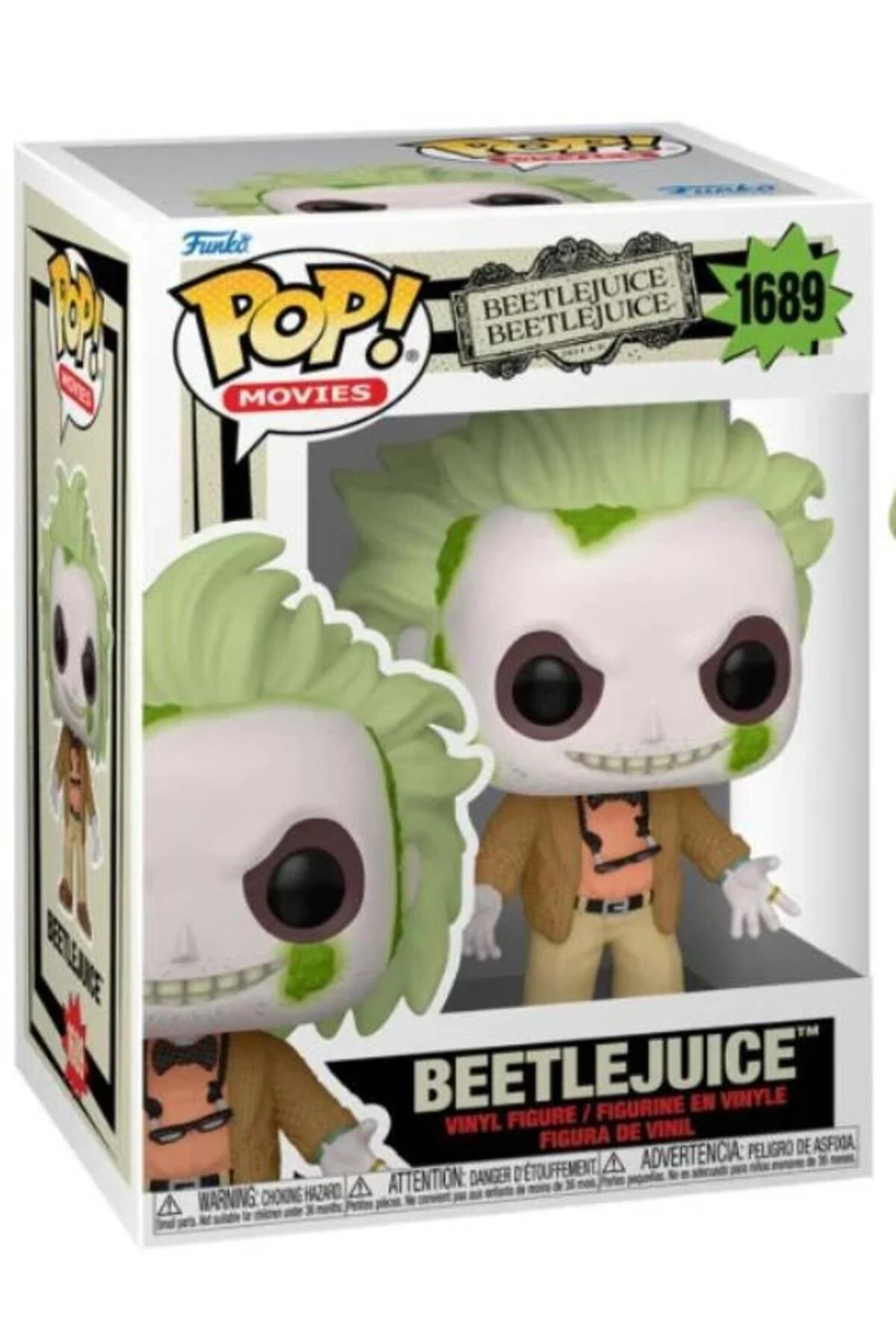فیگور فانکو پاپ فیلم BEETLEJUICE NO : ۱۶۸۹ اصل Funko