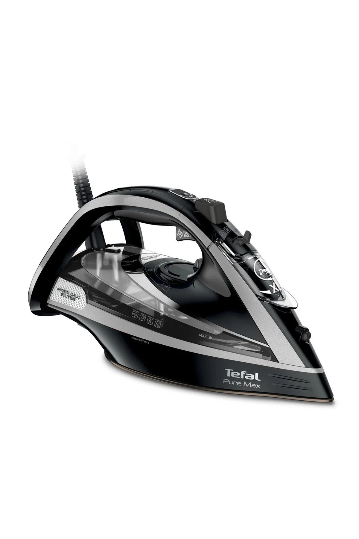 اتو بخار 3200W ULTIMATE PURE LIME BUSTER PREMIUM STEAM IRON بسیار قدرتمند شرکت تفال اورجینال TEFAL