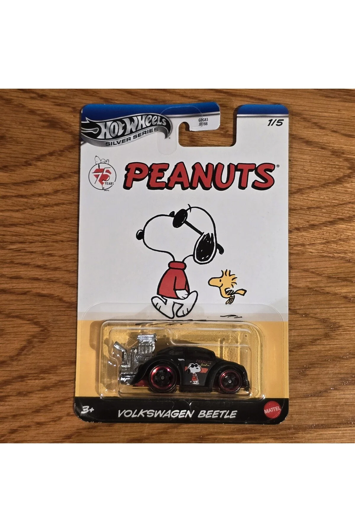 ماشین اسباب بازی بادام زمینی فولکس واگن بیتل JBC81 از ترکیه HOT WHEELS