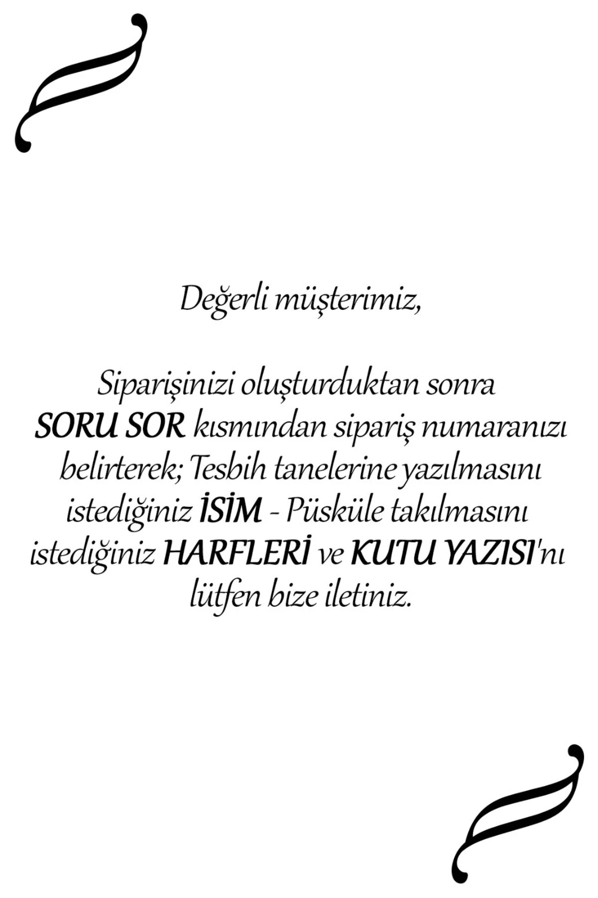 تسبیح مردانه هدیه مرد ZULFIKAR شمشیر TASSEL AMBER ROSARY ISIMLI OTTOTESBİH
