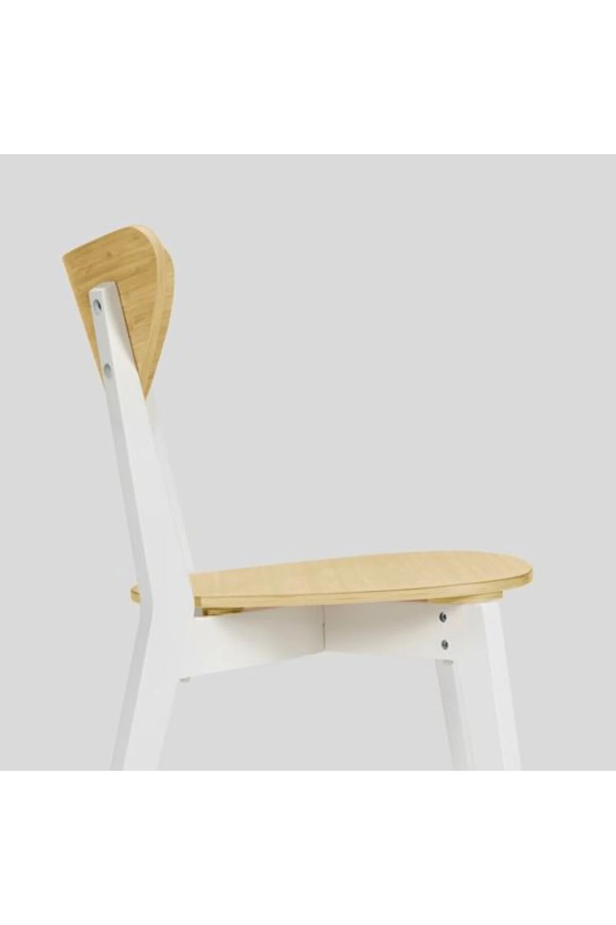 صندلی آشپزخانه NORDMYRA چوبی بامبو سفید IKEA