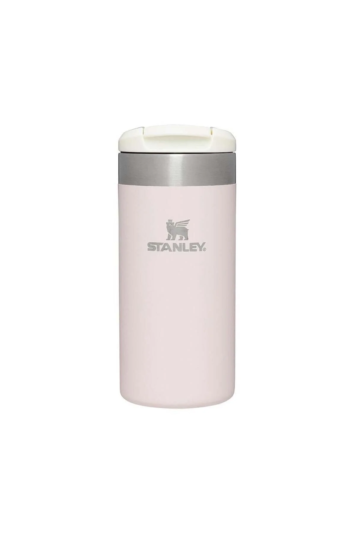 فلاسک لیوان یونیسکس PINK THE AEROLIGHT TRANSIT 0.35 لیتری قمقمه فلزی رز کوارتز 12 اونس 10 10788 0 اورجینال Stanley