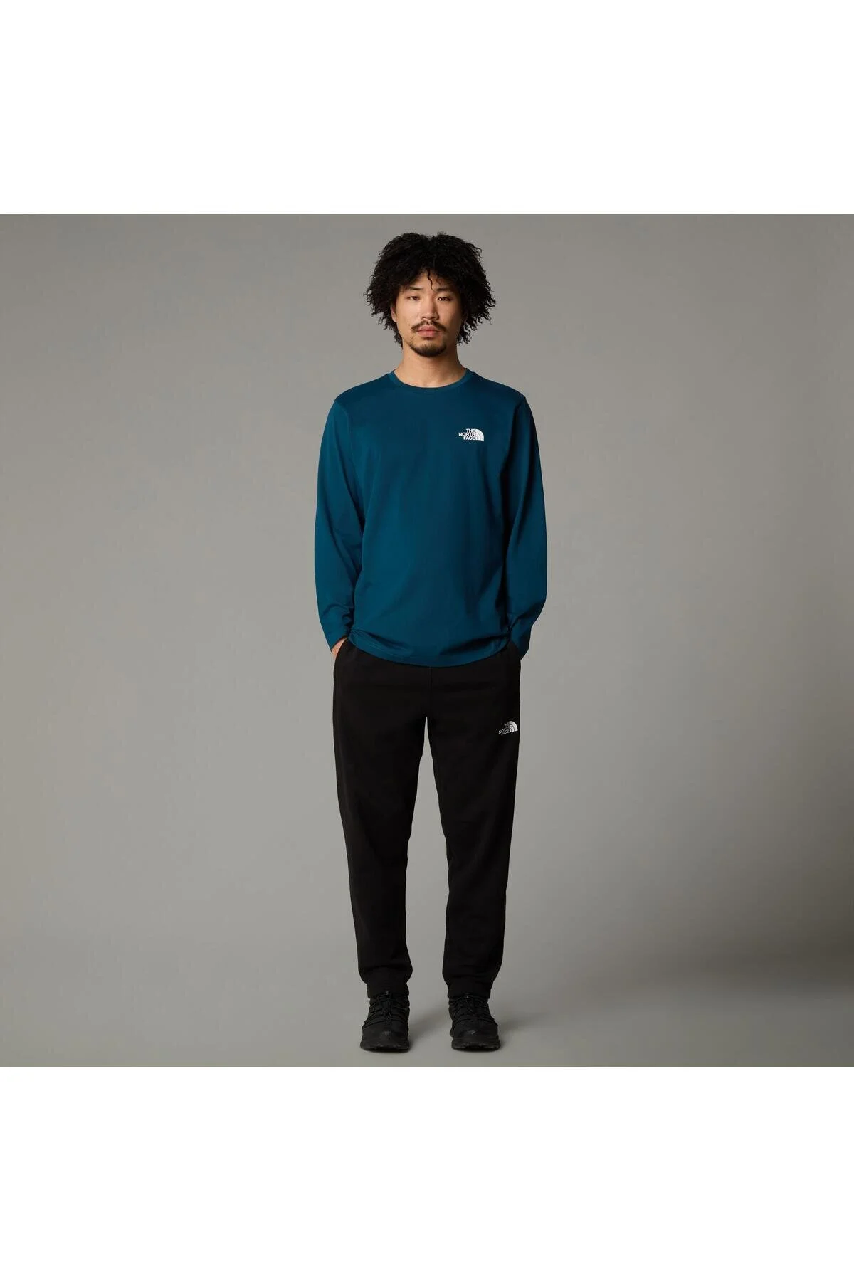 سویشرت مردانه گنبدی ساده M L S نورث فیس The North Face