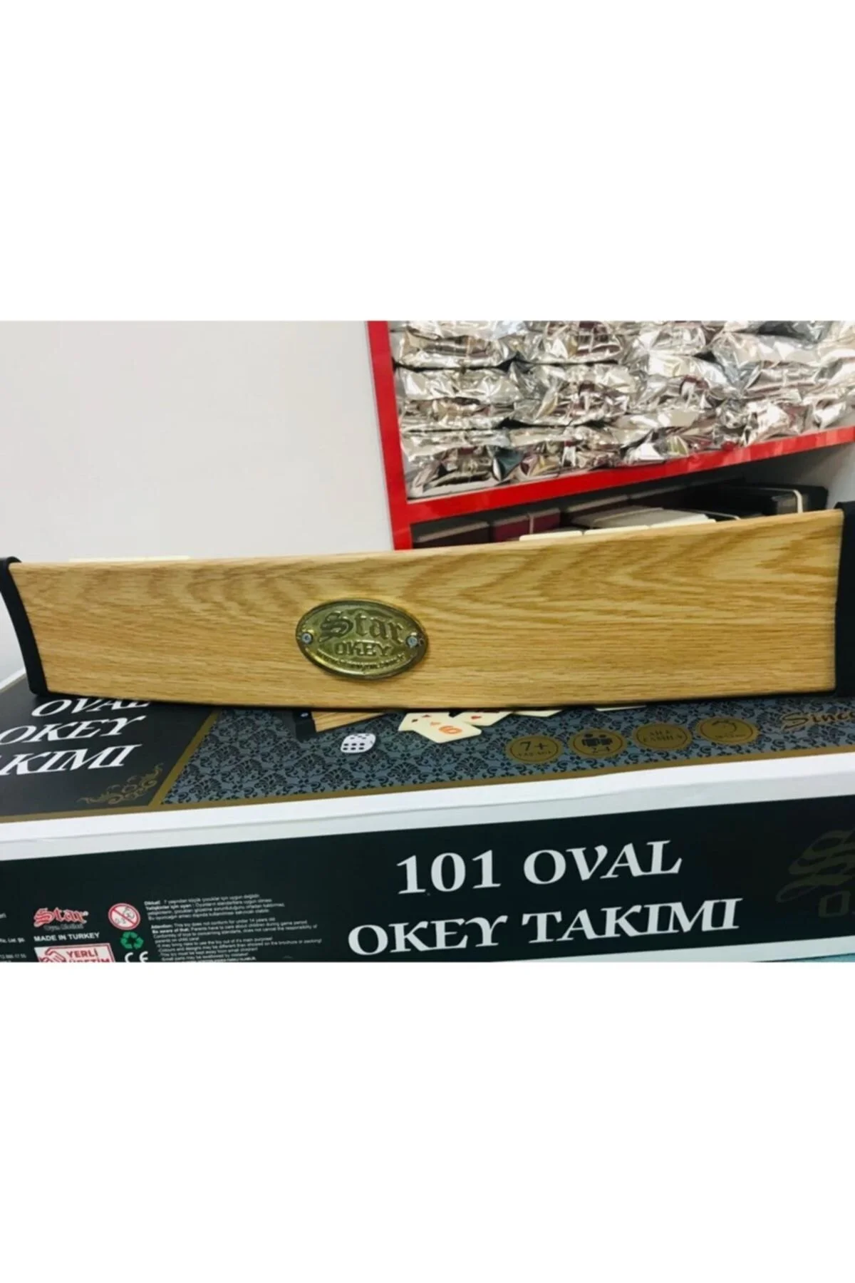 دست اُکی بازی ترکی ستاره 101 OVAL OKEY TEAM Star Okey