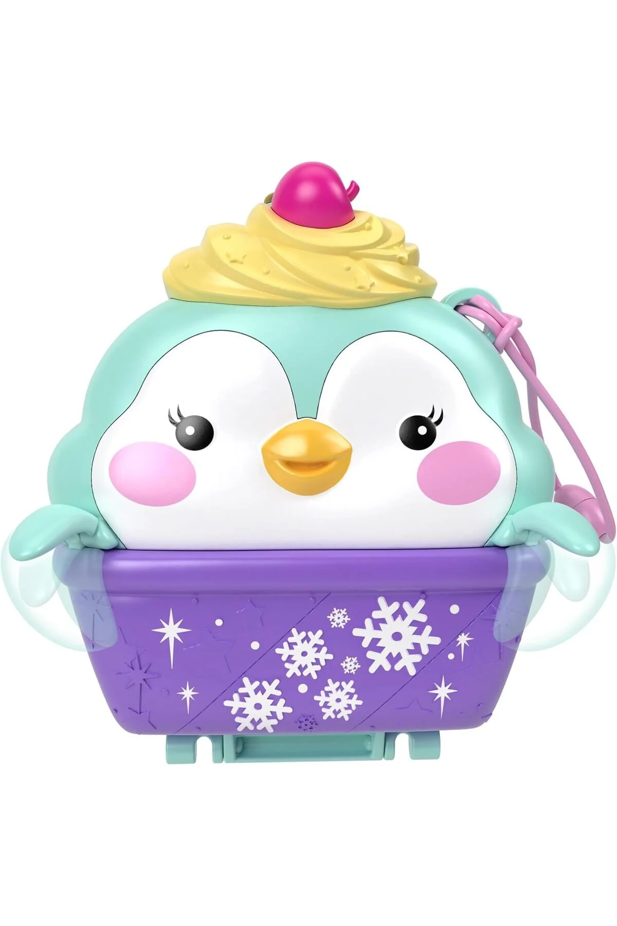 ست های بازی خانگی و آشپزخانه POLLY POCKET AND ADVENTURES مجموعه پنگوئن شیرین برفی HRD34 Mattel