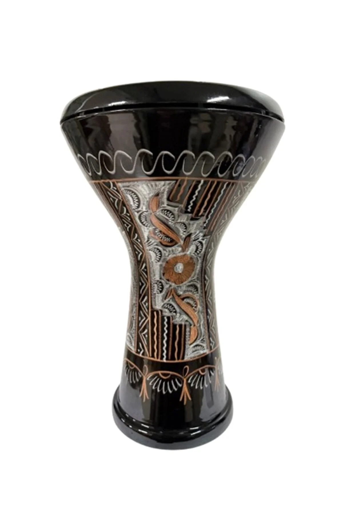 دربوکه تمپو الگوی گلدوزی شده حرفه ای DARBUKA ANADOLU PEPER bademüzik