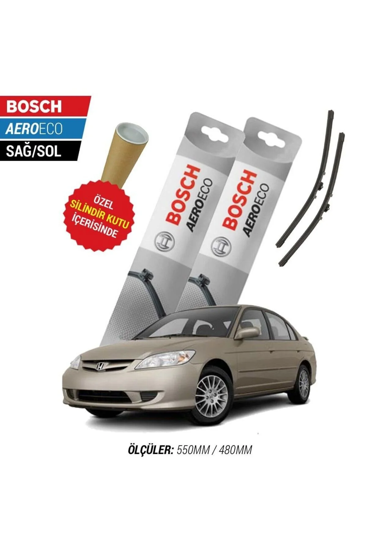 برف پاک کن و لوازم جانبی 2001 مجموعه AERO ECO سری Bosch