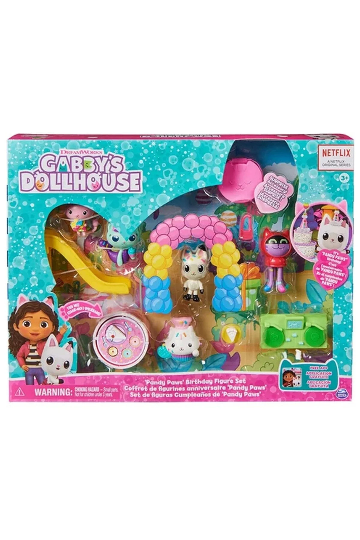 اسباب بازی های فیگور شخصیت مجموعه تولد خانه رویایی گبی پندی پاتی TOYFEST