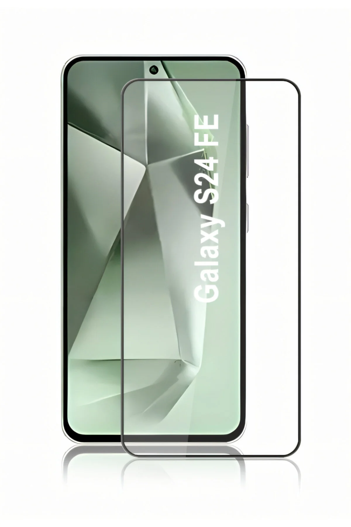 محافظ صفحه نمایش تمام شیشه ای نشکن GALAXY S24 FE 150CC آنتی استاتیک لبه بزرگ 9H TEMPERED PROTECTOR فیبکس Fibaks