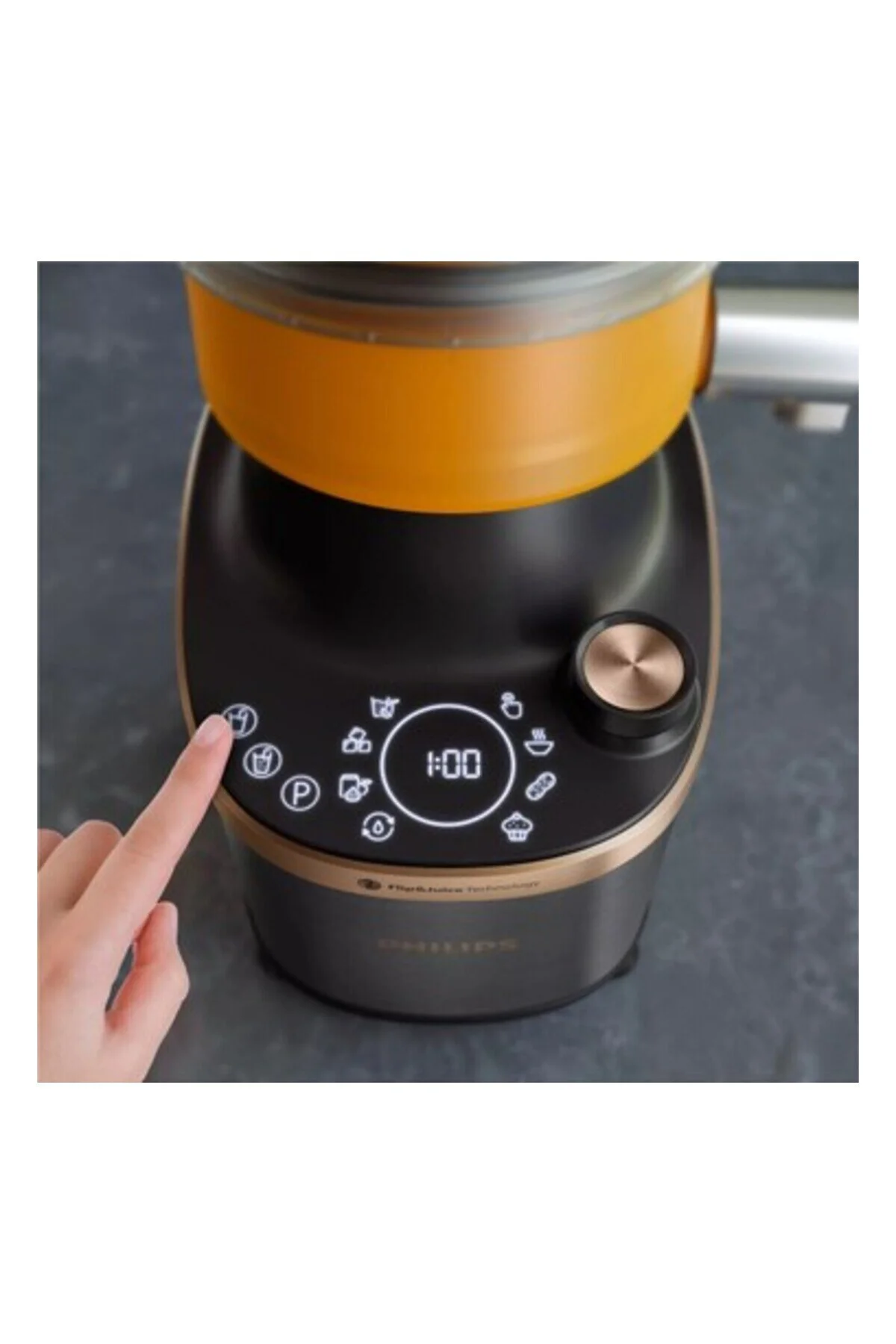 ست مخلوط کن 500 800 وات از جنس استنلس استیل دارای 1500 سیاه فیلیپس Philips