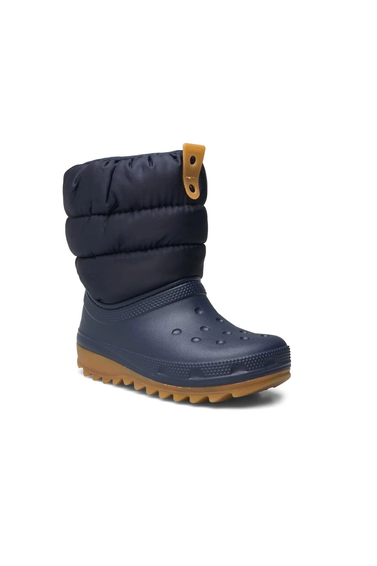 چکمه برفی بوت نئو پاف کلاسیک K آبی دخترانه Crocs
