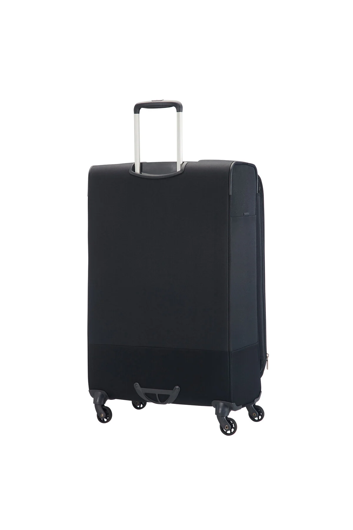 چمدان و ساک مشکی مردانه زنانه پارچه ای بزرگ 78 سانتی متری 4 چرخ پایه بوست 11663 Samsonite