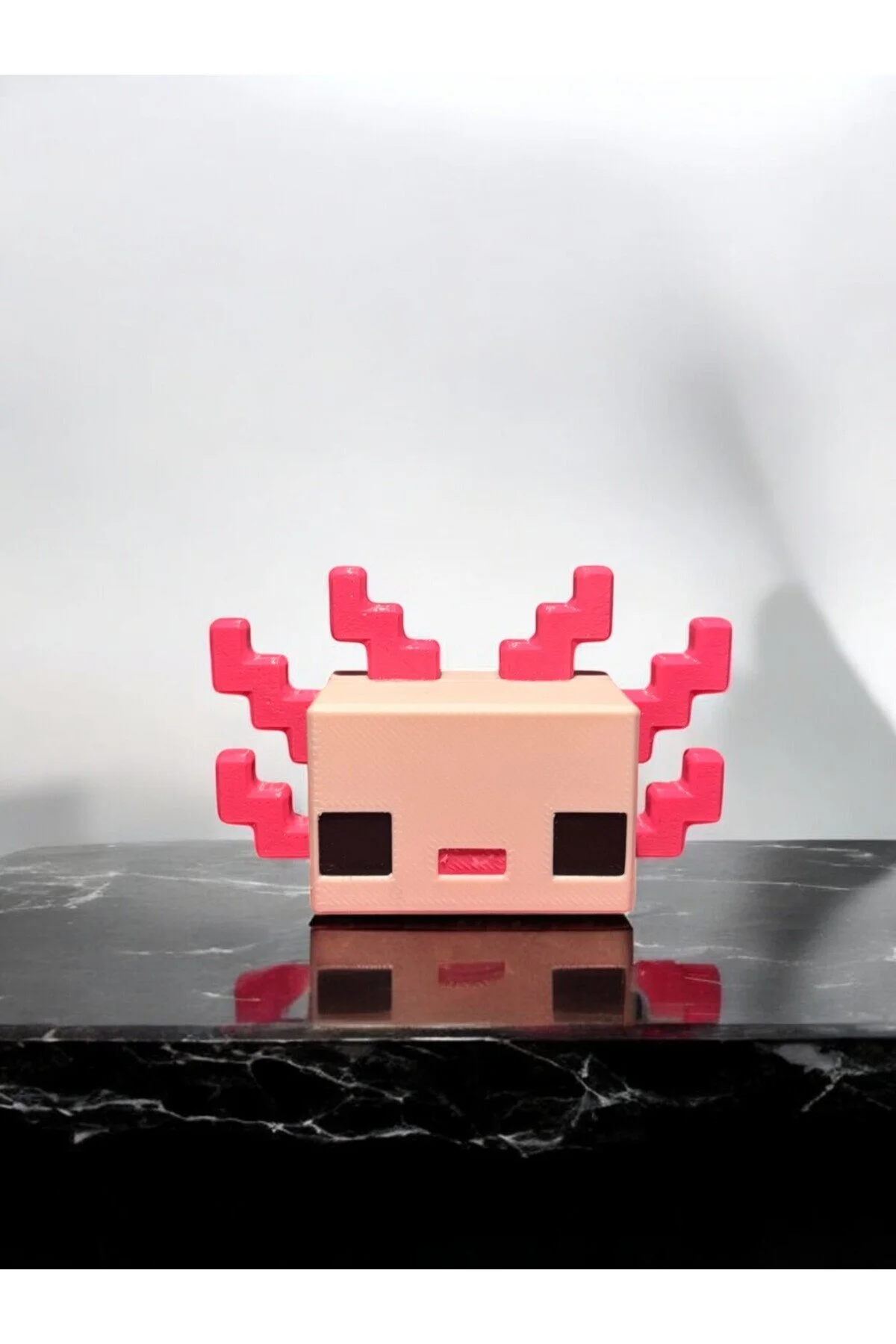 اسباب بازی های فیگور شخصیت MINECRAFT AXOLOTL سایز بزرگ 10 سانتی متر 3boyutcraft