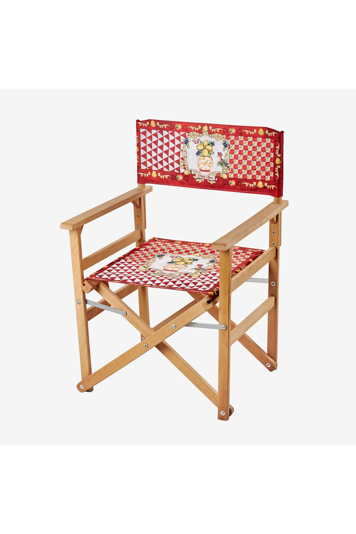صندلی باغی چوب قرمز CAPRI 87X54X48 سانتی متر CHIARA ALESSI