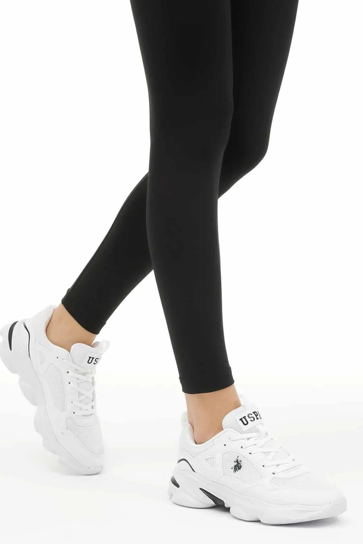کفش پیاده روی سفید زنانه U.S Polo Asnn. BOB B 4 ورزشی روزانه 1 U.S. Polo Assn.