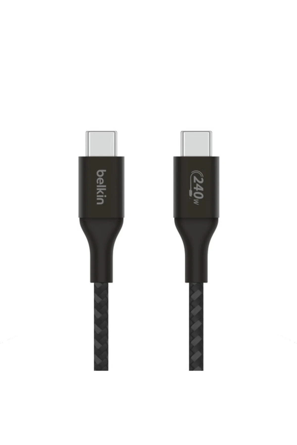 کابل شارژ 240W بافندگی C تا 1 متر سیاه Belkin