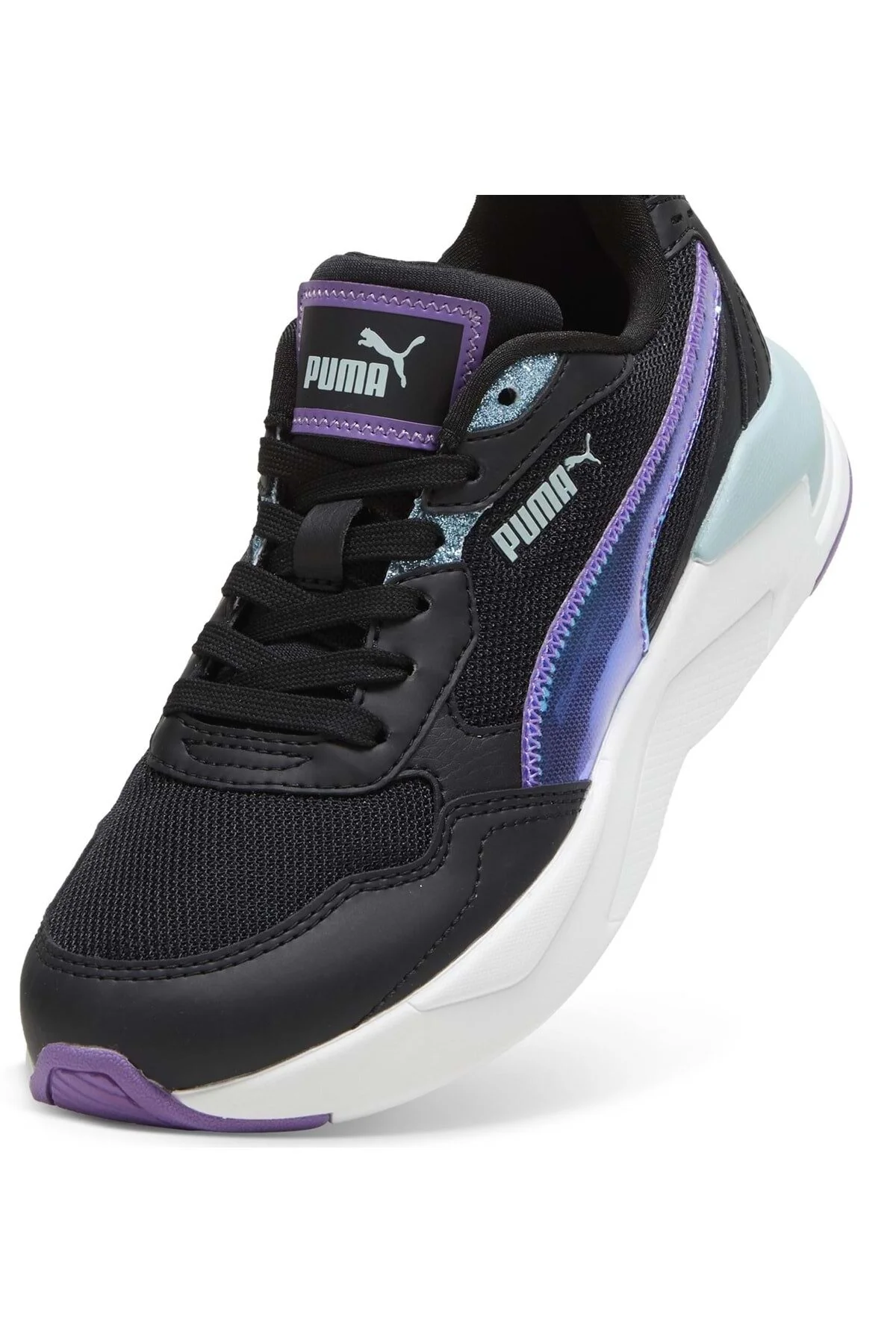 اشعه ایکس Speedlite Deep Dive Jr کفش ورزشی سیاه و سفید پوما Puma