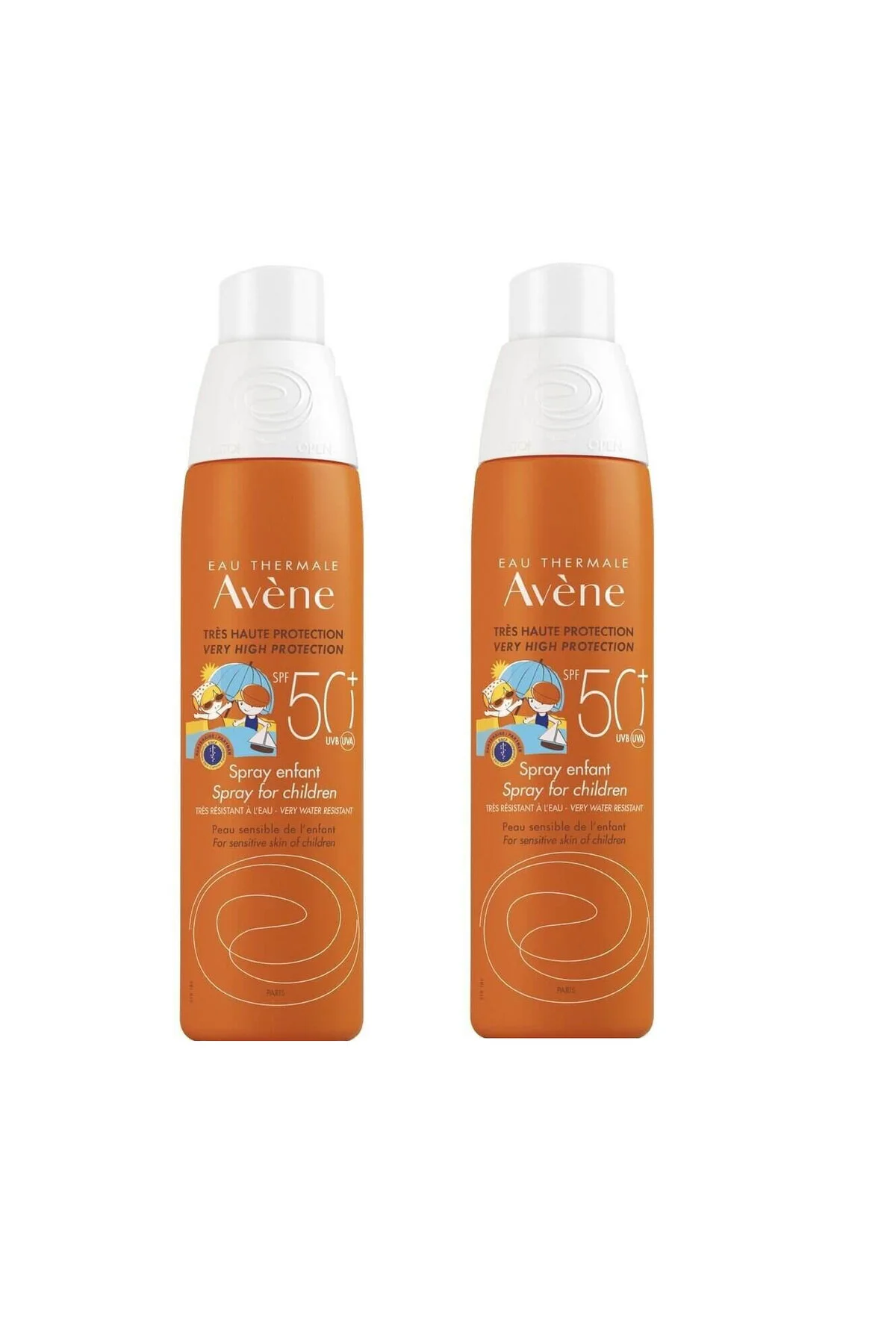 کرم ضد آفتاب بدن دخترانه و پسرانه بچگانه محافظت از SPF 50+ اسپری برای کودکان 200 میل 2 Avene