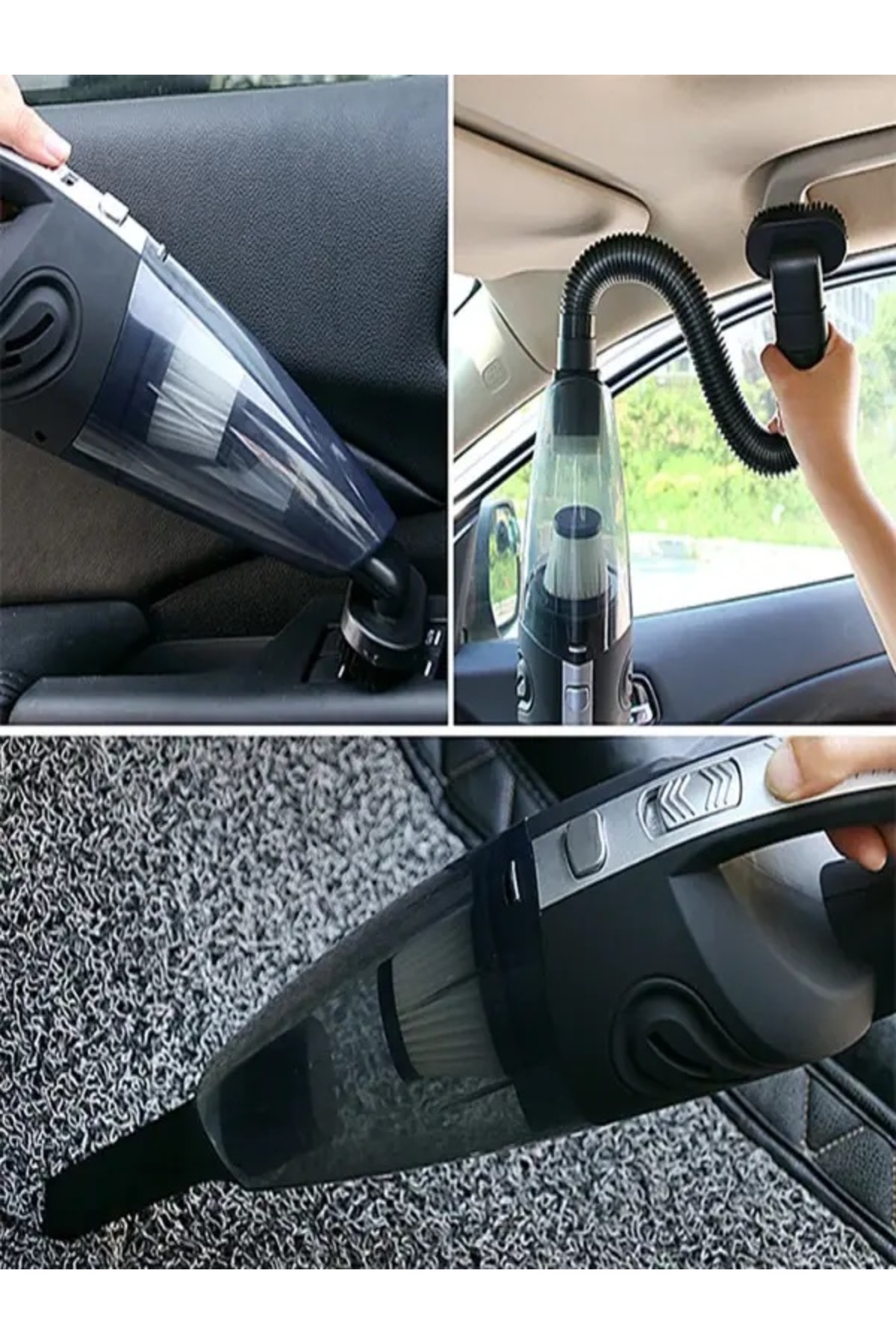 جاروبرقی داخل خودرو آلی R 6053 بی سیم و قدرتمند حرفه ای جارو برقی دستی ماشین خانگی خشک مرطوب 29000 31000RPM Kortec - Kortec - جاروبرقی داخل خودرو