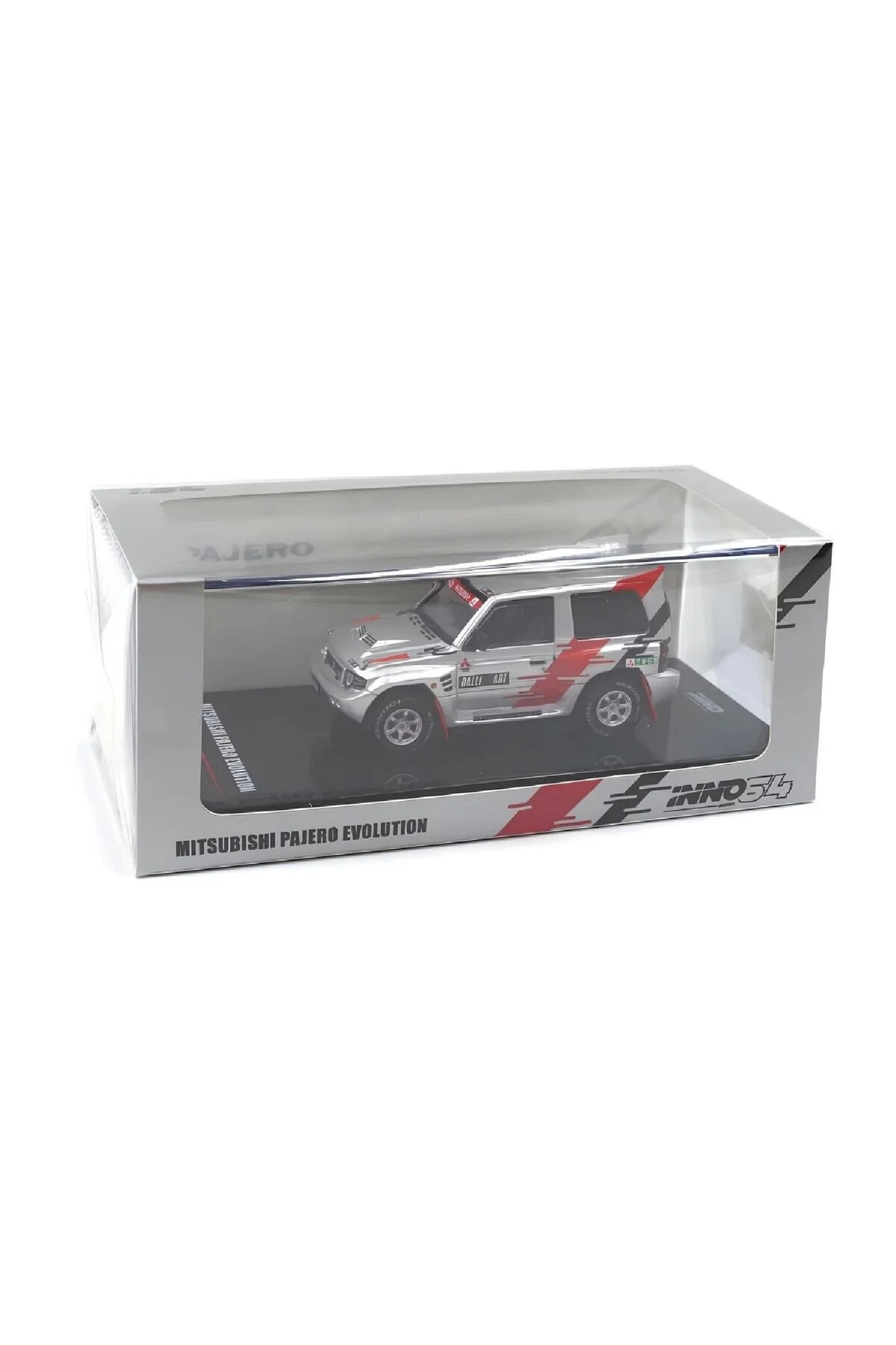 مدل خودرو 1:64 DIECAST MITSUBISHI PAJERO EVOLUTION MODEL INNO Oyuncakmatik