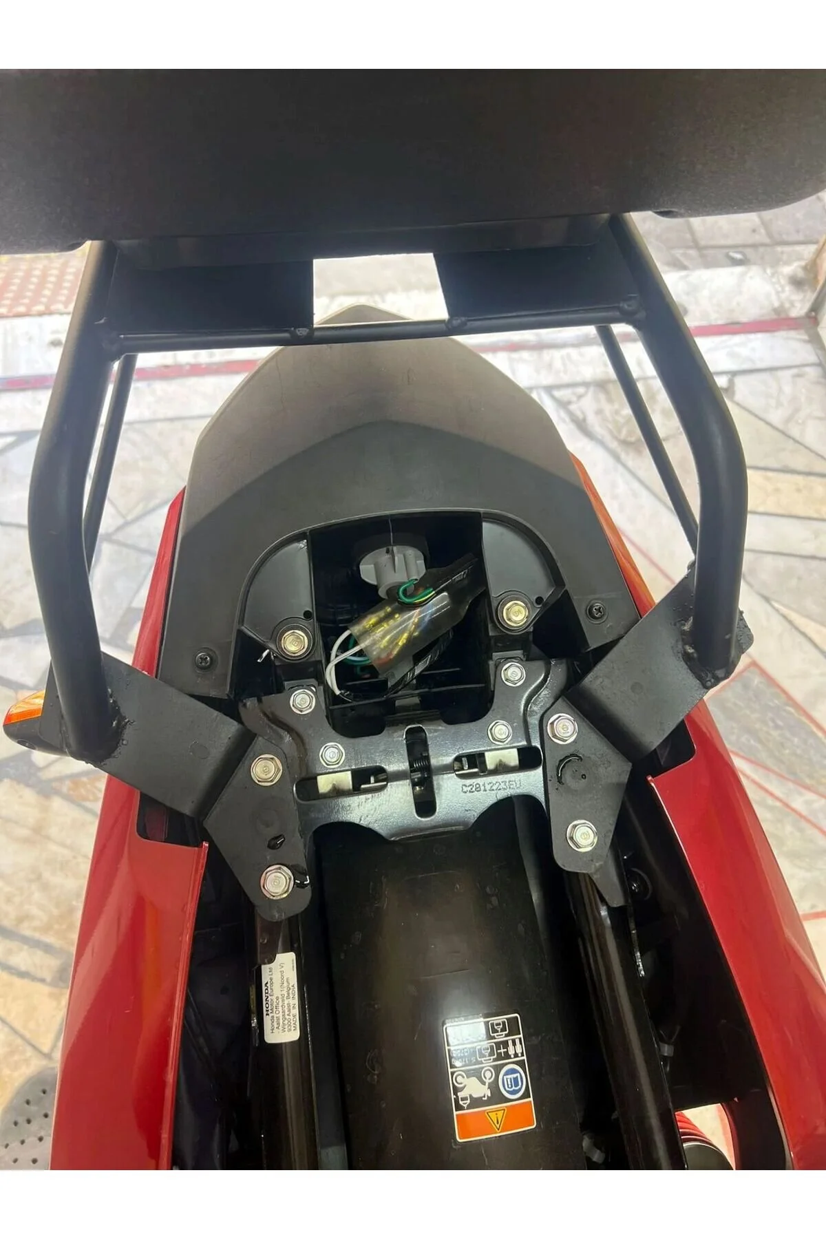 کیف موتورسیکلت اتوی کیسه ای CB 125 F 2024 Honda