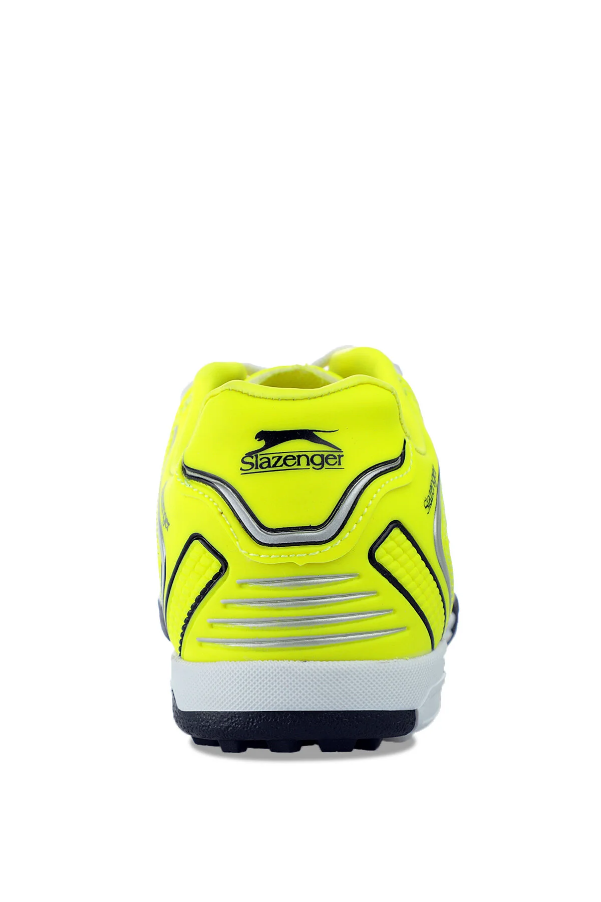 کفش مردانه کرامپون فوتبال Halisaha سفید سیاه اسلازنگر Slazenger
