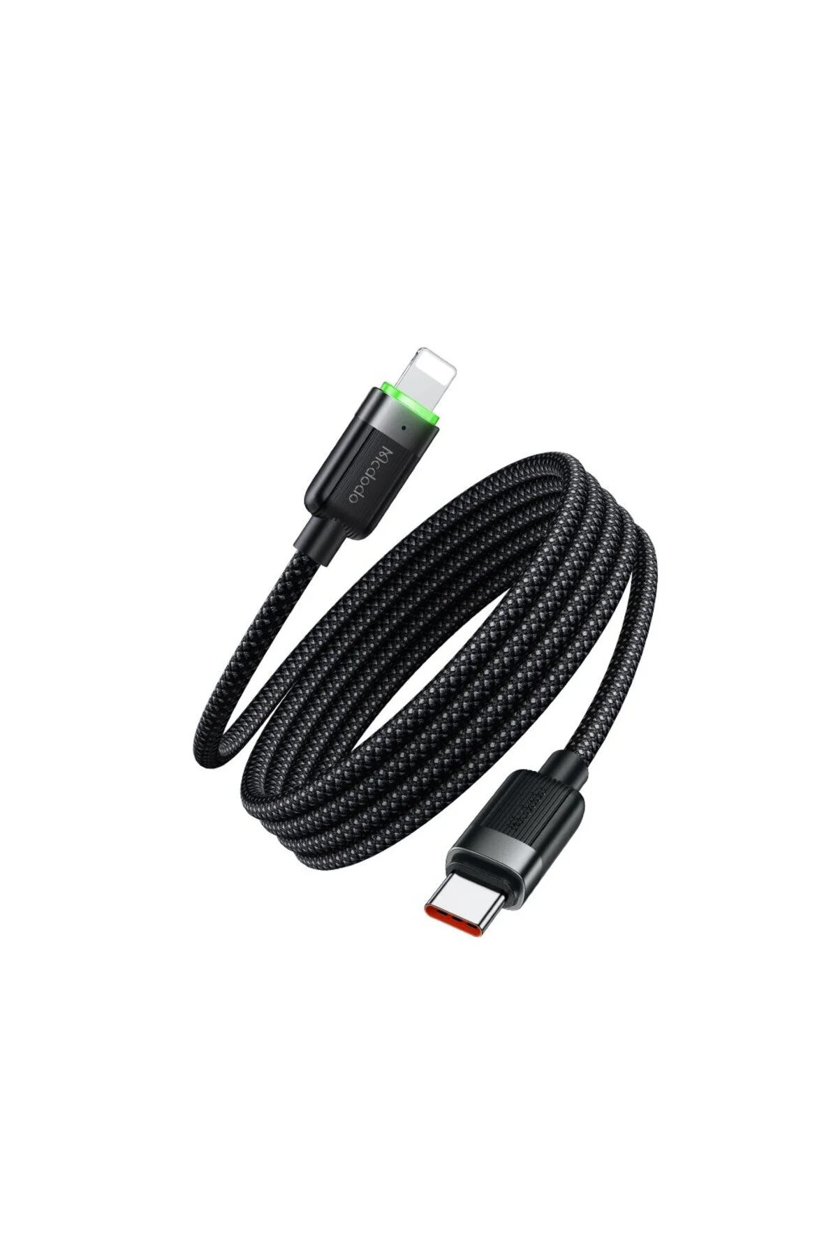 کابل شارژ CA 2010 36W USB C به رعد و برق بسته بندی مغناطیسی 1.2 متر سیاه Mcdodo