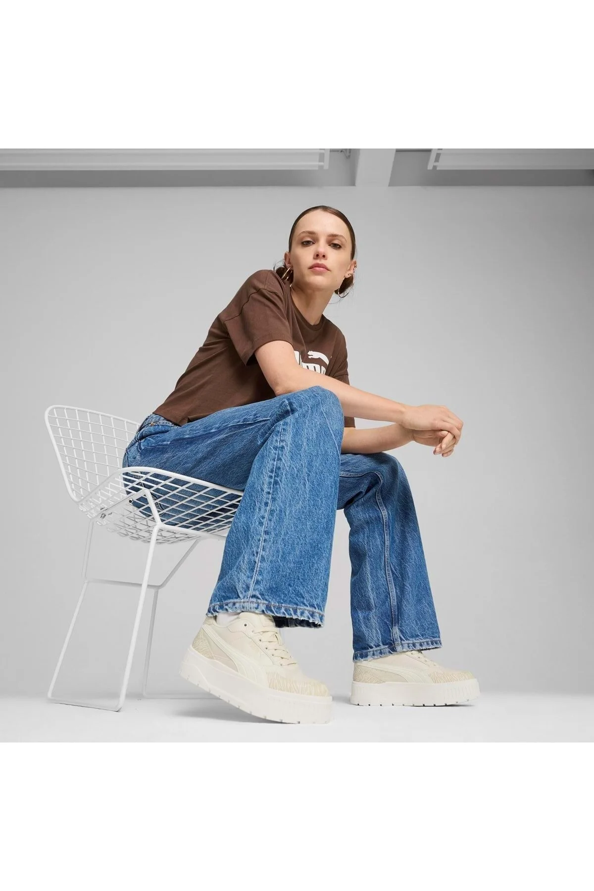 کفش مردانه زنانه یونیسکس بژ پوما Puma