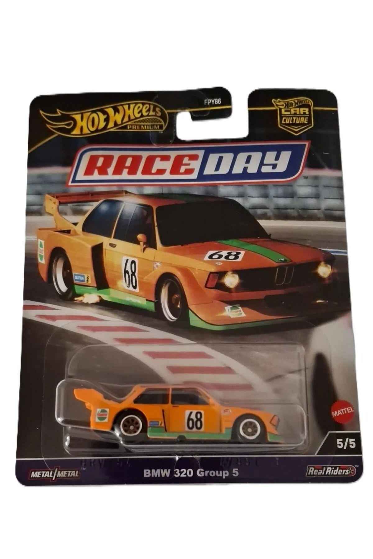 ماشین اسباب بازی RACEDAY BMW 320 GROUP 5 HRV94 HOT WHEELS