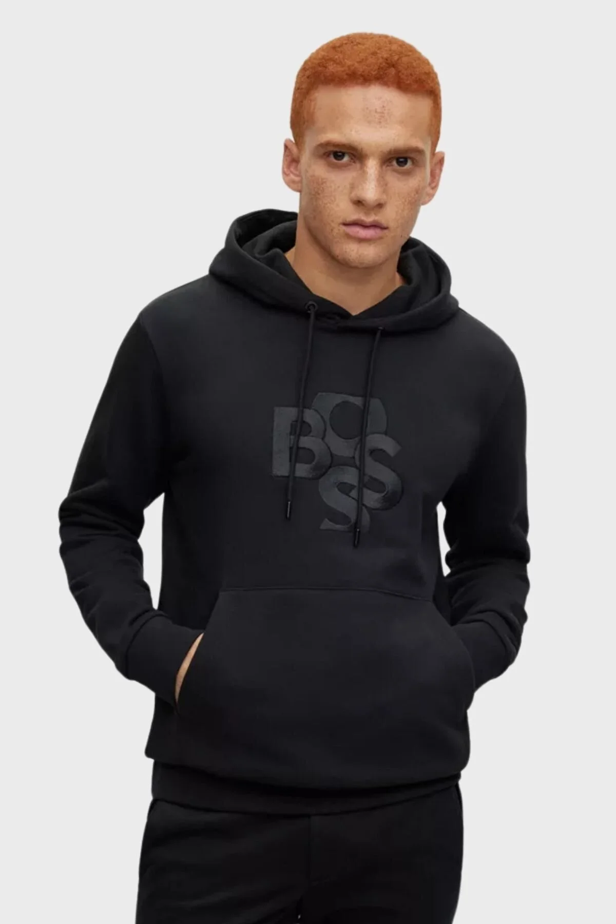 سویشرت ورزشی مردانه پیراهن با جیب رئیس Hugo Boss