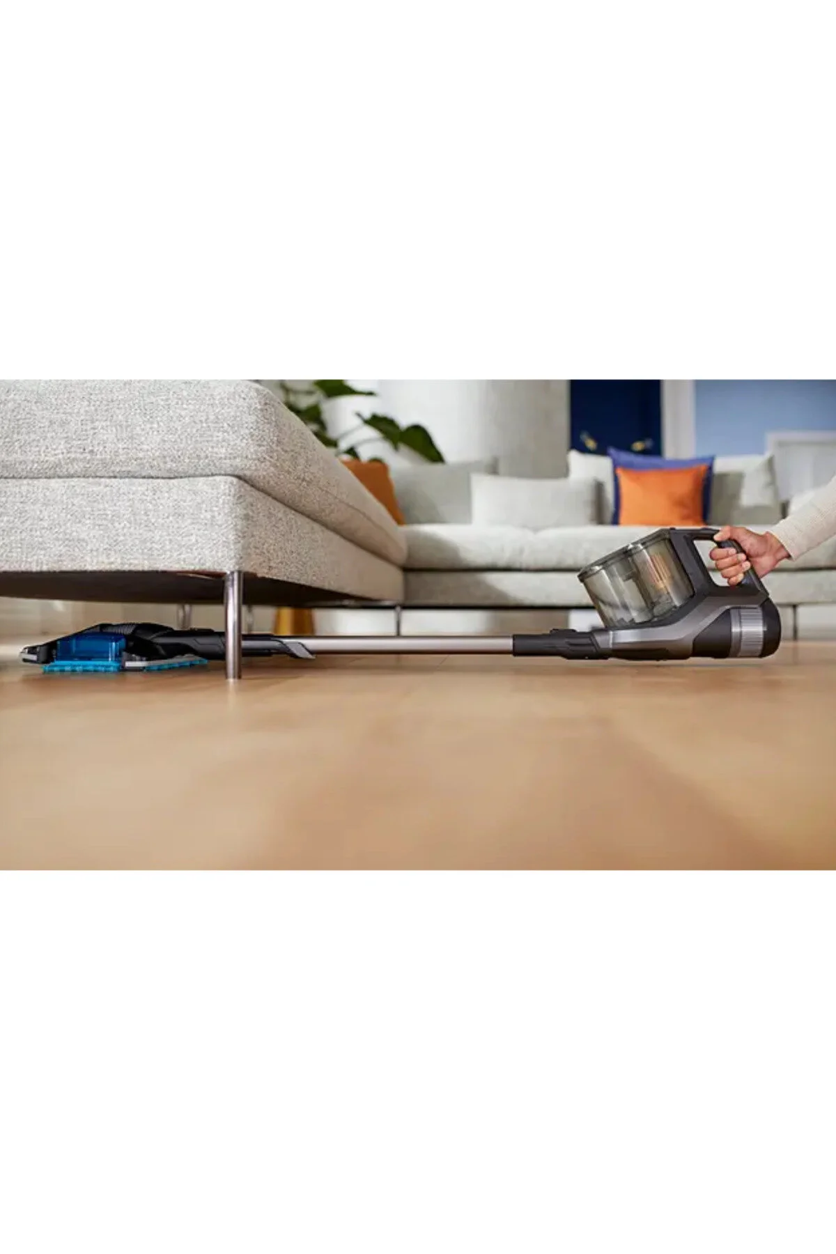 جاروبرقی ایستاده قابلیت فیبر ضد باکتریایی AQUA PLUS بی سیم فیلیپس Philips