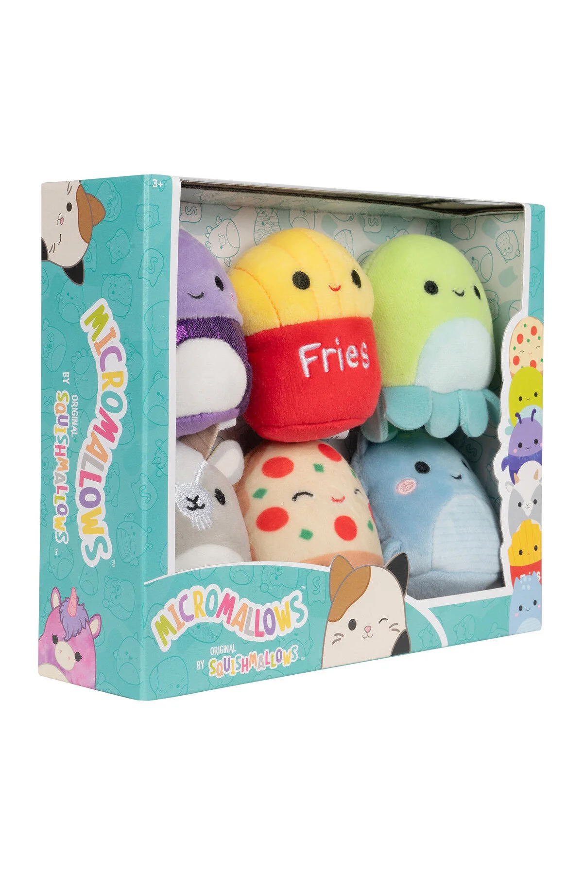 اسباب بازی های پشمی MICROMALLOWS 6 PIECE FIGUR PACK MM0012 Squishmallows