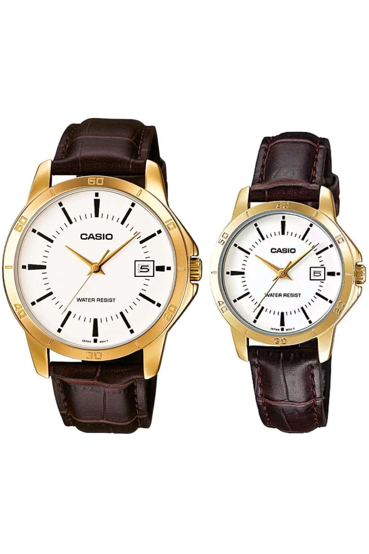 ساعت مچی دوبل MTP LTP V004GL 7AUDF زنانه آقایان Casio