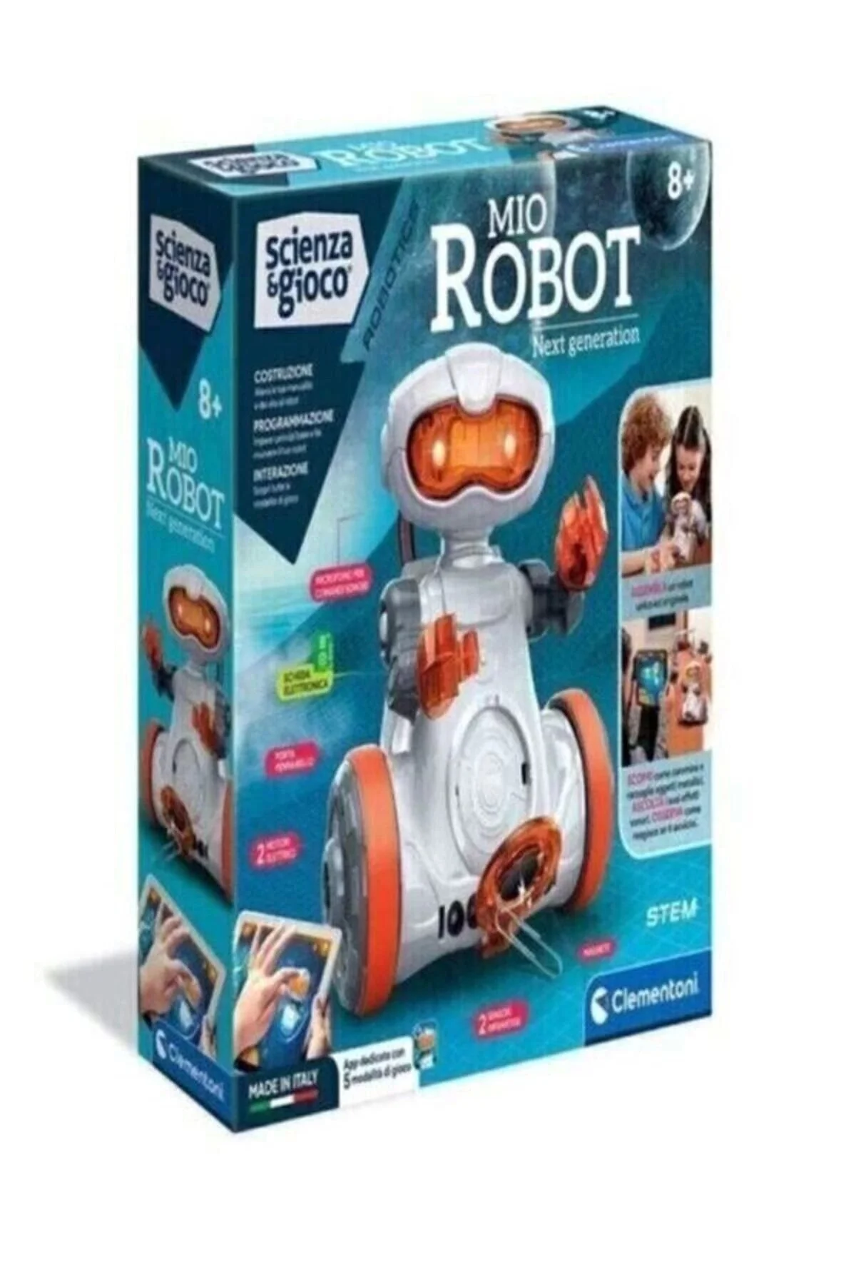 Clementoni 64957 Mio Robot (نسل جدید) /آزمایشگاه رباتیک /علم و بازی +8 سال TYC00289732319D1637166384590