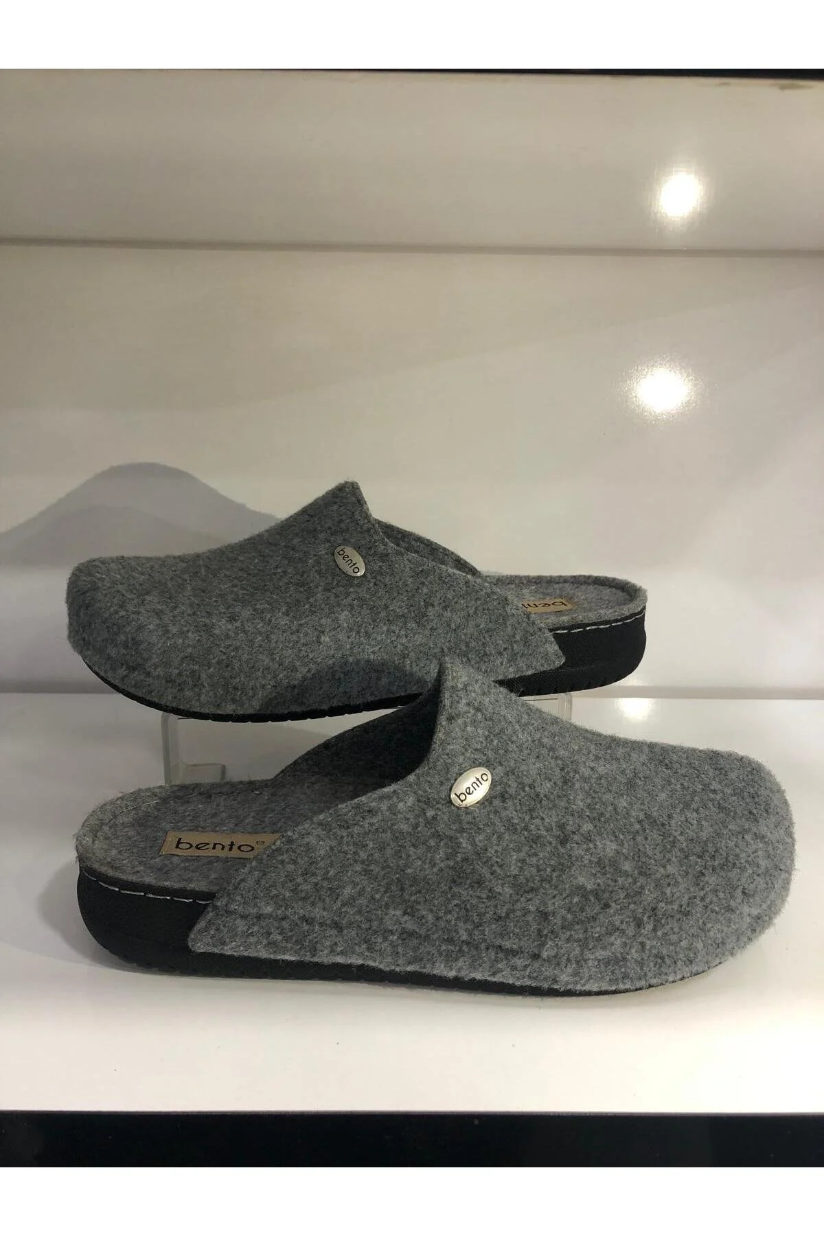 دمپایی منزل مردانه خانه خاکستری CE900 BENTO