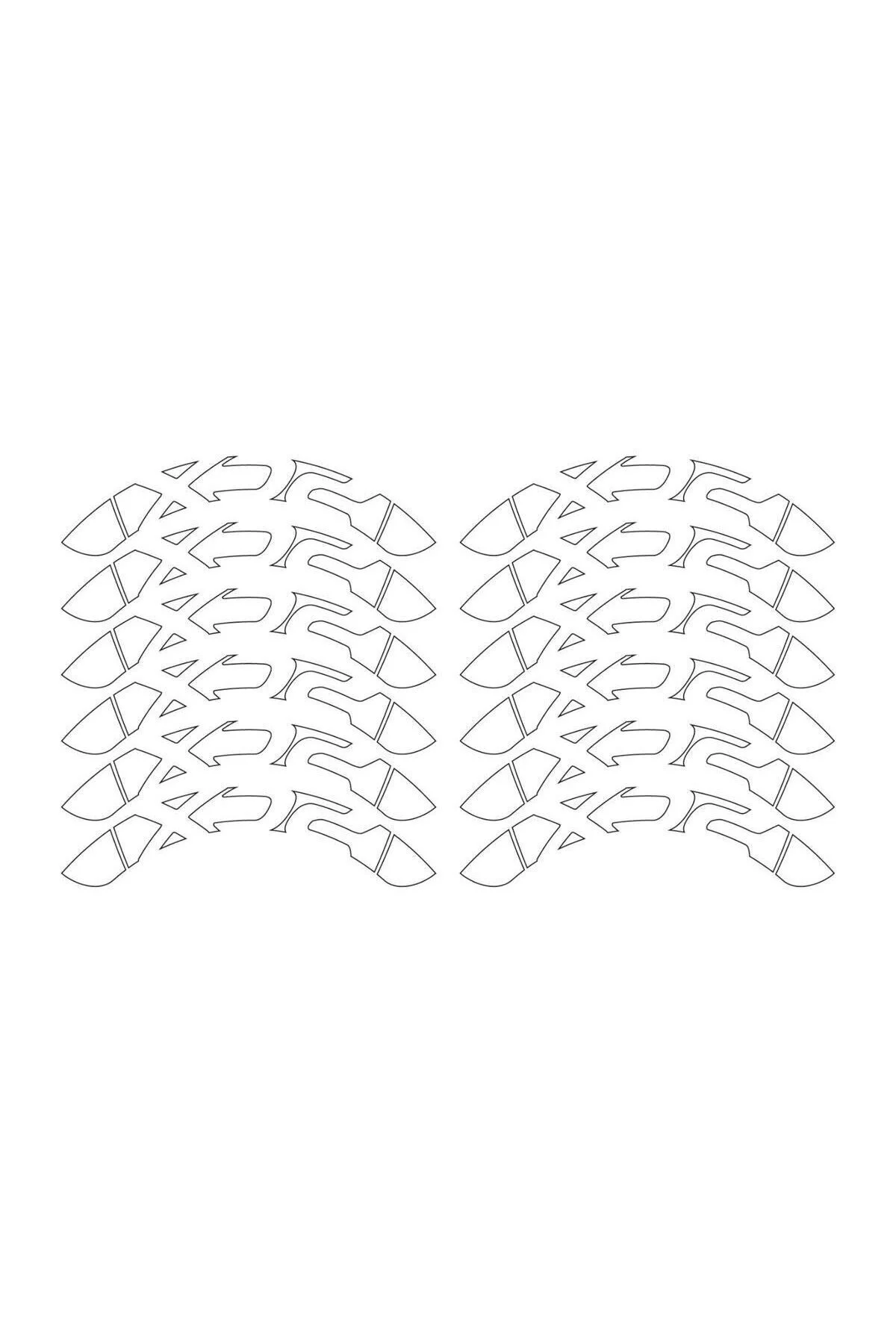 برچسب آرم و نوار شبرنگ HONDA PCX LABEL MODEL RIM iribas