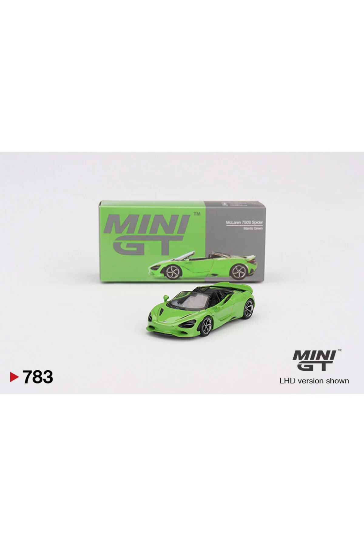 مدل خودرو 783 مک لارن 750S عنکبوت mini gt