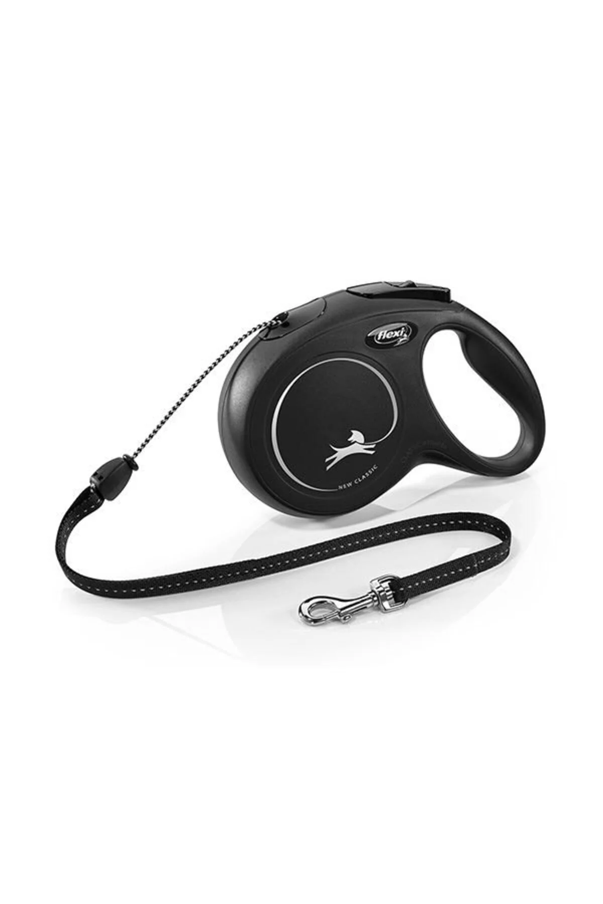 قلاده سگ طناب کلاسیک ناوبری اتوماتیک CHLAE MEDIUM BLACK 8 MT Flexi