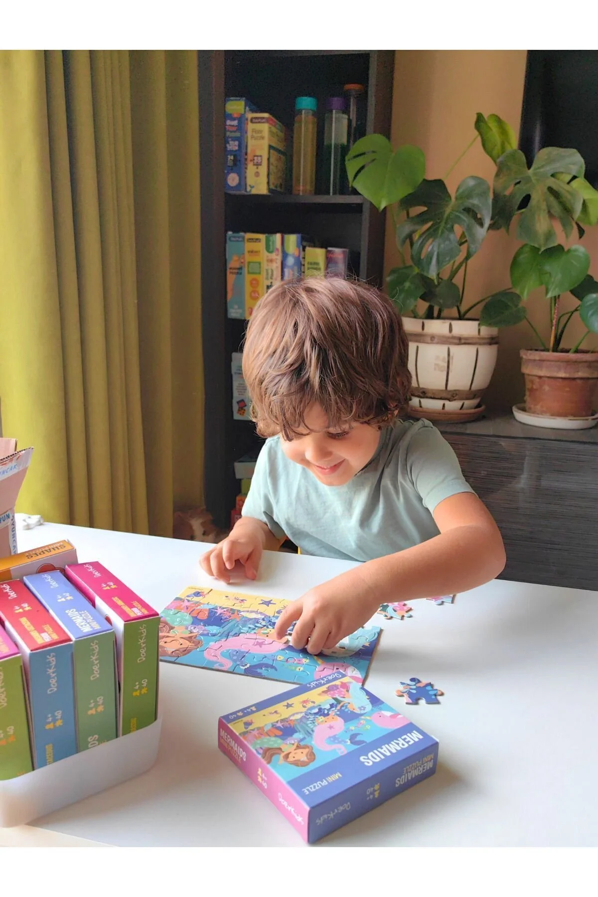 پازل مینی پری دریایی | پازل 40 تکه برای کودکان 3-7 سال DoerKids