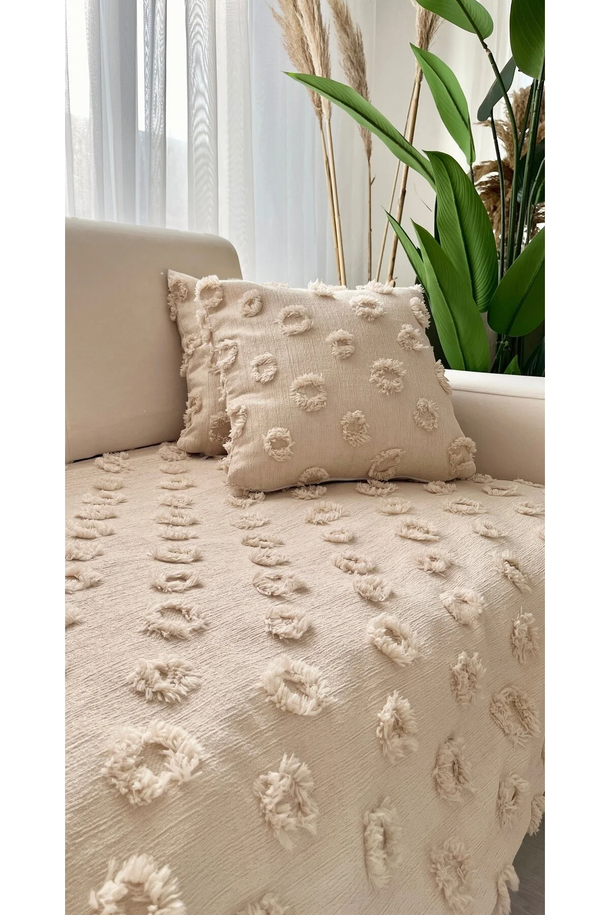 روکش مبل پوشش POMPOM BERGER که یک صندلی برای 1 نفر 80X120 را در بر می گیرد best house decor