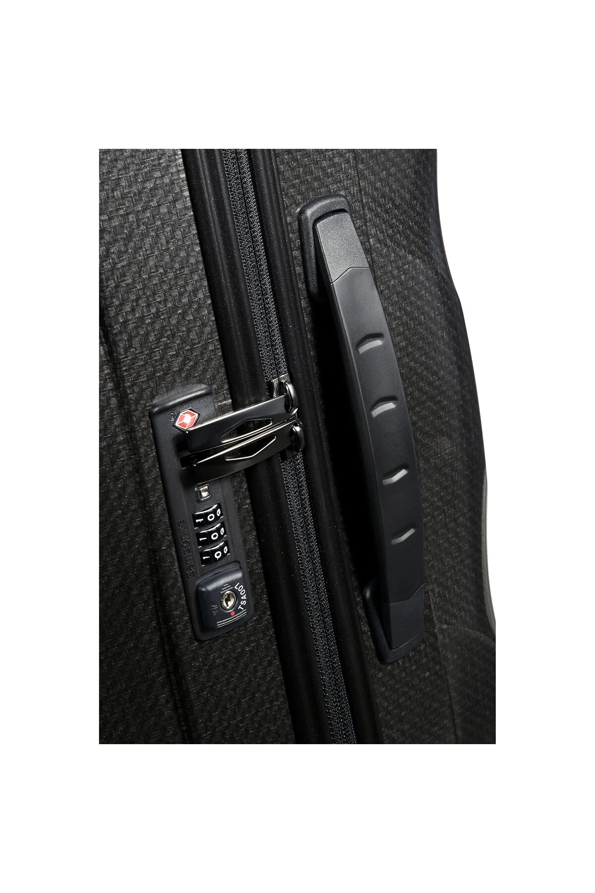 چمدان و ساک مشکی مردانه زنانه Cosmolite اسپینر 86 سانتی متر 11026 Samsonite
